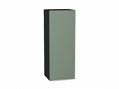 Шкаф верхний с 1-ой дверцей Фьюжн 920*350*320 Silky Mint / Graphite