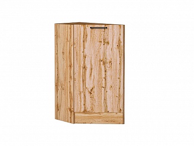 Шкаф нижний торцевой Флэт 816*296*552 Wotan Oak 2S / Дуб Вотан