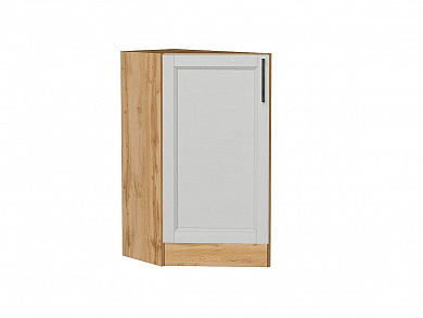 Шкаф нижний торцевой Сканди 816*296*554 Grey Silkwood / Дуб Вотан