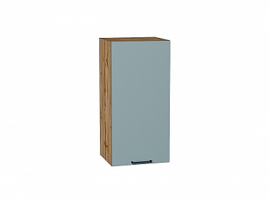 Шкаф верхний с 1-ой дверцей Флэт 716*350*318 Grey-green In 2S / Дуб Вотан