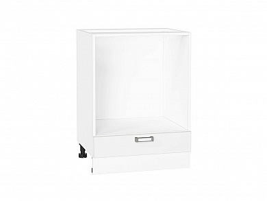 Шкаф нижний под духовку Лофт 816*600*476 White Silk / Белый