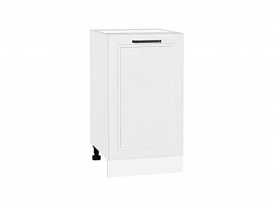 Шкаф нижний с 1-ой дверцей Нео 816*450*480 White Silk / Белый