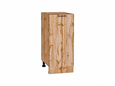 Шкаф нижний с 1-ой дверцей Флэт 816*350*478 Wotan Oak 2S / Дуб Вотан