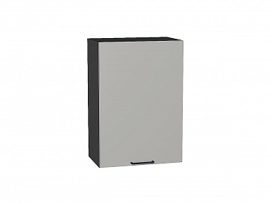 Шкаф верхний с 1-ой дверцей Флэт 716*500*318 Light Grey In 2S / Graphite