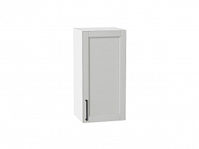 Шкаф верхний с 1-ой дверцей Сканди 716*350*320 Grey Silkwood / Белый
