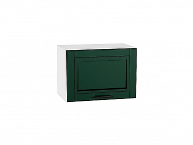 Шкаф верхний горизонтальный Дублин 358*450*318 Special Green / Белый