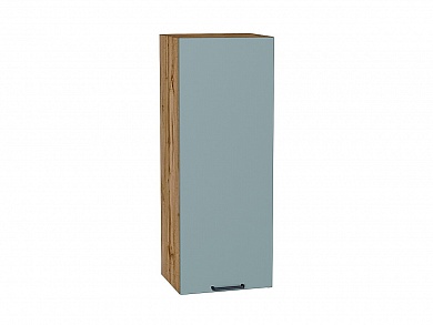 Шкаф верхний с 1-ой дверцей Флэт 920*350*318 Grey-green In 2S / Дуб Вотан