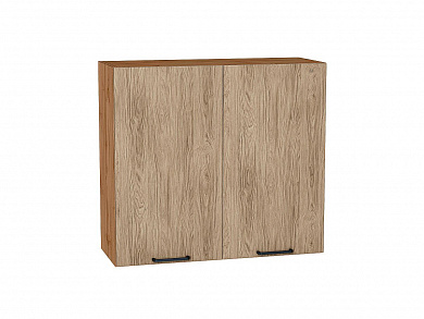 Шкаф верхний с 2-мя дверцами Флэт 716*800*318 Natural Casella Oak 2S / Дуб Вотан