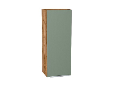 Шкаф верхний с 1-ой дверцей Фьюжн 920*350*320 Silky Mint / Дуб Вотан