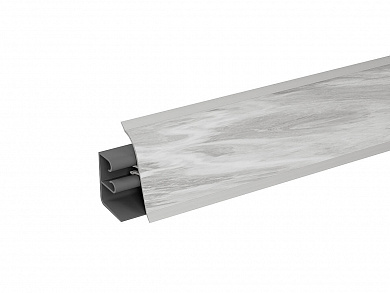 Плинтус для столешницы АР-740 37*3000*24 Снежный мрамор