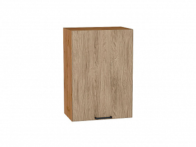 Шкаф верхний с 1-ой дверцей Флэт 716*500*318 Natural Casella Oak 2S / Дуб Вотан