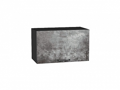 Шкаф верхний горизонтальный Флэт 358*600*318 Temple Stone 2S / Graphite