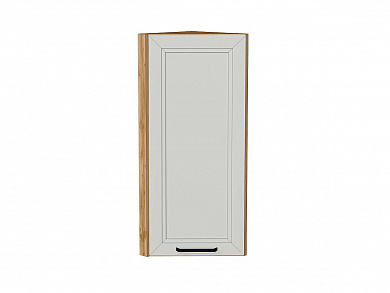 Шкаф верхний торцевой Нео 920*300*306 Grey Silk / Дуб Вотан