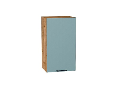 Шкаф верхний с 1-ой дверцей Флэт 716*400*318 Grey-green In 2S / Дуб Вотан