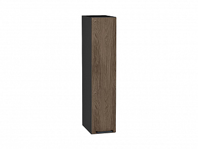 Шкаф верхний бутылочница Флэт 920*200*318 Brown Casella Oak 2S / Graphite