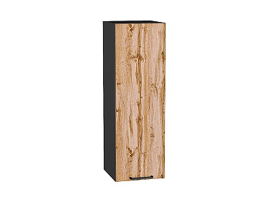 Шкаф верхний с 1-ой дверцей Флэт 920*300*318 Wotan Oak 2S / Graphite