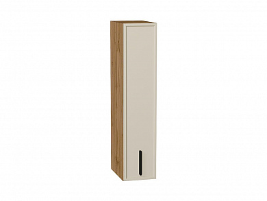 Шкаф верхний бутылочница Фрейм 920*200*324 Cream Silk / Дуб Вотан