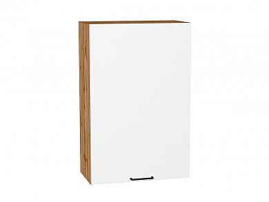 Шкаф верхний с 1-ой дверцей Флэт 920*600*318 White In 2S / Дуб Вотан