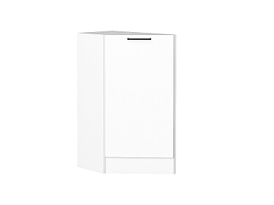 Шкаф нижний торцевой Флэт 816*296*552 White In 2S / Белый