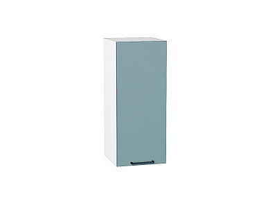 Шкаф верхний с 1-ой дверцей Флэт 716*300*318 Grey-green In 2S / Белый