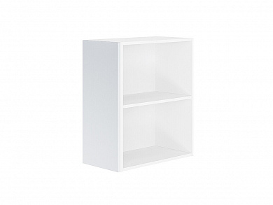 Фасад боковой Фьюжн для верхнего шкафа 716*315*18 Silky White