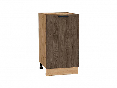 Шкаф нижний с 1-ой дверцей Флэт 816*450*478 Brown Casella Oak 2S / Дуб Вотан
