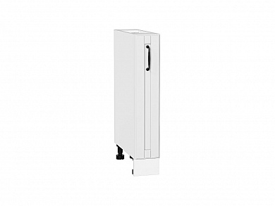 Шкаф нижний бутылочница Дублин 816*150*478 Special White / Белый