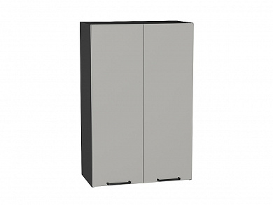 Шкаф верхний с 2-мя дверцами Флэт 920*600*318 Light Grey In 2S / Graphite