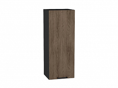 Шкаф верхний с 1-ой дверцей Флэт 920*350*318 Brown Casella Oak 2S / Graphite