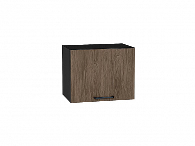 Шкаф верхний горизонтальный Флэт 358*450*318 Brown Casella Oak 2S / Graphite