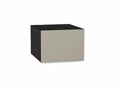 Шкаф верхний горизонтальный глубокий Фьюжн 358*500*576 Silky Grey / Graphite