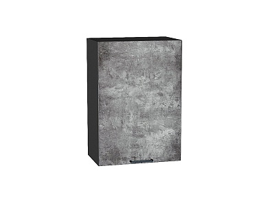 Шкаф верхний с 1-ой дверцей Флэт 716*450*318 Temple Stone 2S / Graphite