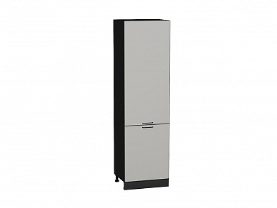 Шкаф пенал с 2-мя дверцами Флэт 2132*600*574 Light Grey In 2S / Graphite