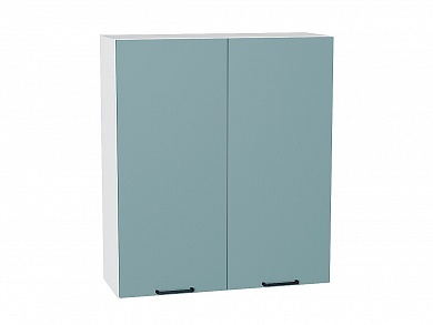 Шкаф верхний с 2-мя дверцами Флэт 920*800*318 Grey-green In 2S / Белый