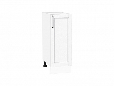 Шкаф нижний с 1-ой дверцей Сканди 816*300*480 White Silkwood / Белый