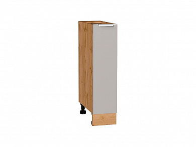 Шкаф нижний с 1-ой дверцей Фьюжн 816*200*480 Clay Silk / Дуб Вотан