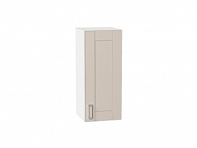 Шкаф верхний с 1-ой дверцей Лофт 716*300*320 Cream Silk / Белый