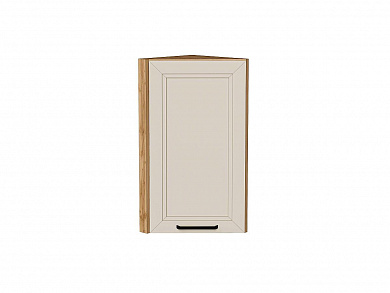 Шкаф верхний торцевой Нео 716*300*306 Cream Silk / Дуб Вотан