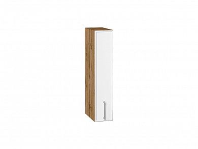 Шкаф верхний бутылочница Квадро 716*150*321 Белый / Дуб Вотан