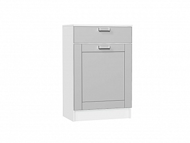 Тумба Стиль ТБ-601 с ящиком 907*600*380 Grey Silk