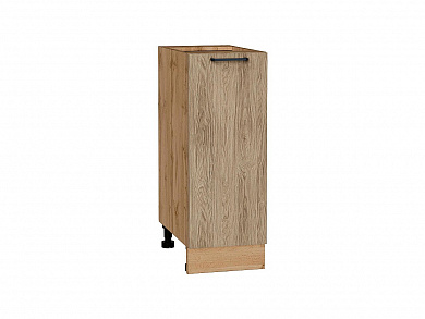 Шкаф нижний с 1-ой дверцей Флэт 816*300*478 Natural Casella Oak 2S / Дуб Вотан