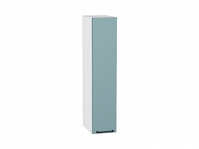 Шкаф верхний бутылочница Флэт 920*200*318 Grey-green In 2S / Белый