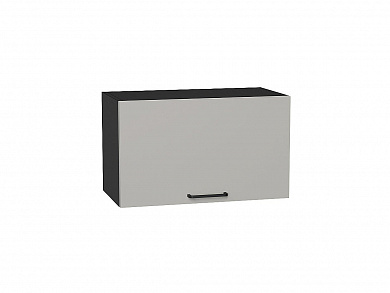 Шкаф верхний горизонтальный Флэт 358*600*318 Light Grey In 2S / Graphite