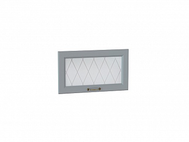 Комплект фасадов Ницца со стеклом для каркаса Ф-86 ВГ600 354*596*16 Графит