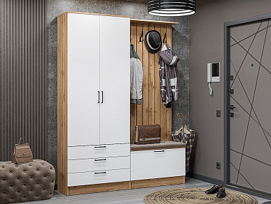 Стиль-03 2110*1600*380 White In 2S