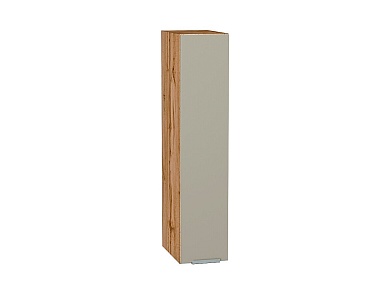 Шкаф верхний бутылочница Фьюжн 920*200*320 Silky Grey / Дуб Вотан
