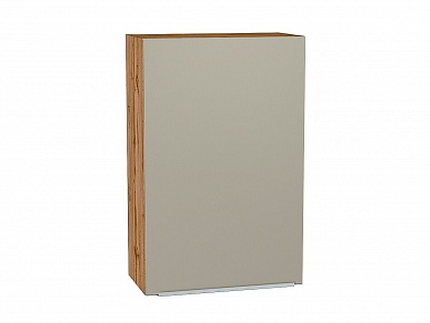 Шкаф верхний с 1-ой дверцей Фьюжн 920*600*320 Silky Grey / Дуб Вотан