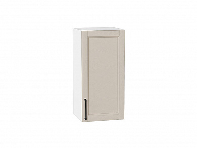 Шкаф верхний с 1-ой дверцей Сканди 716*350*320 Cream Silkwood / Белый
