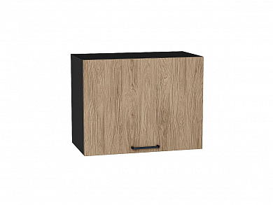 Шкаф верхний горизонтальный Флэт 458*600*318 Natural Casella Oak 2S / Graphite