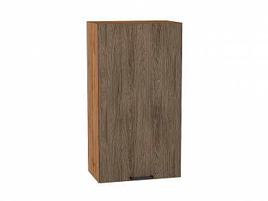 Шкаф верхний с 1-ой дверцей Флэт 920*500*318 Brown Casella Oak 2S / Дуб Вотан